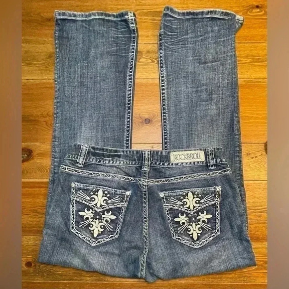 Rock & Roll | Cowgirl Country Jeans | Women’s 34 - Picture 3 of 4